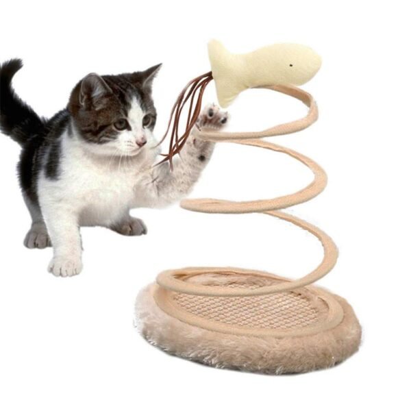 51B7gHbaWNL Premium Spring Cat Teaser Cat Toys Mainan Kucing
