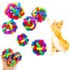 71o1VKt-++L Pet Toys Hallow Lighting Touch Tinkle Ball