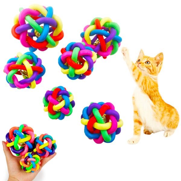 71o1VKt-++L Pet Toys Hallow Lighting Touch Tinkle Ball