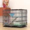 Sb5168d951aae4915a461be7c2dee34beZ Cat Cage 1 Level with Tray Hamster Cage Rabbit Cage Foldable