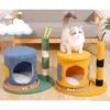 Cat Scratch Cat Tree Bee Home Play Bed Toy Kucing Tempat Rehat