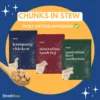 Real Meat Chunks Meal Toppers   Cat Food Makanan Kucing