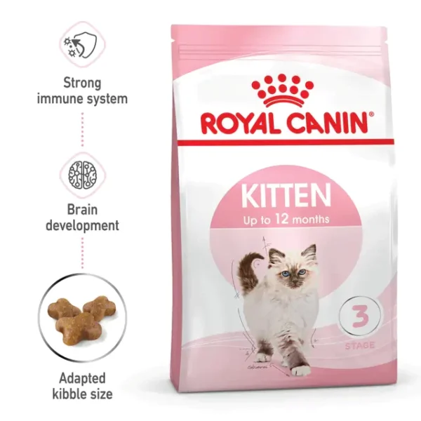 ROYAL CANIN Kitten Dry Cat Food 400g   Healthy Growth   Immunity   100  Original