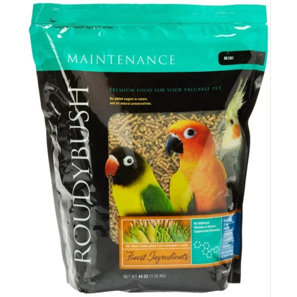 Roudybush Maintenance Pellet Mini 1.25kg Parrot Bird Food