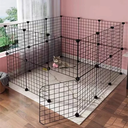 sg-11134201-23010-fq5aeky7btlv83.webp Sangkar Kucing Besar Murah DIY Cat Cage for Pet Rabbit Arnab Dog Puppy MODULAR CAGE